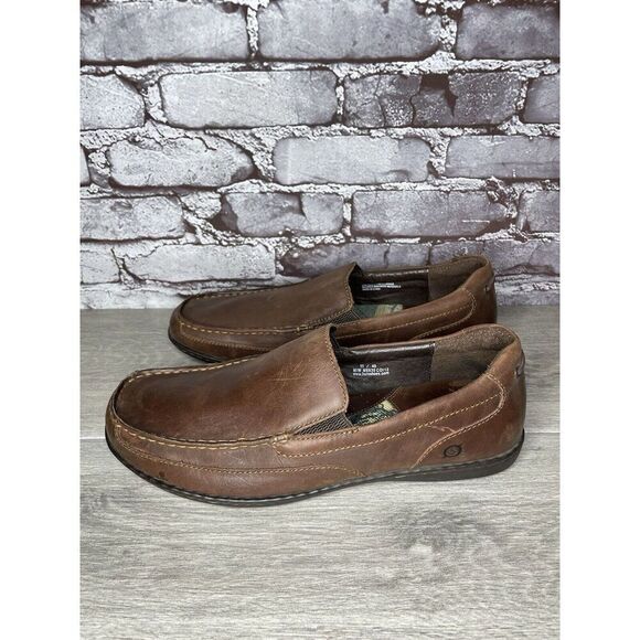 Born Handcrafted Brown Leather Casual Slip On Comfort Loafers Men Sz 11M US/45EU - Picture 6 of 16